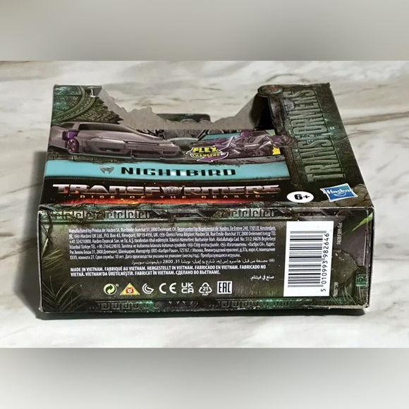 Set of Two Hasbro Transformers Rise of the Beasts Bumblebee & Nightbird Figures - Picture 7 of 7